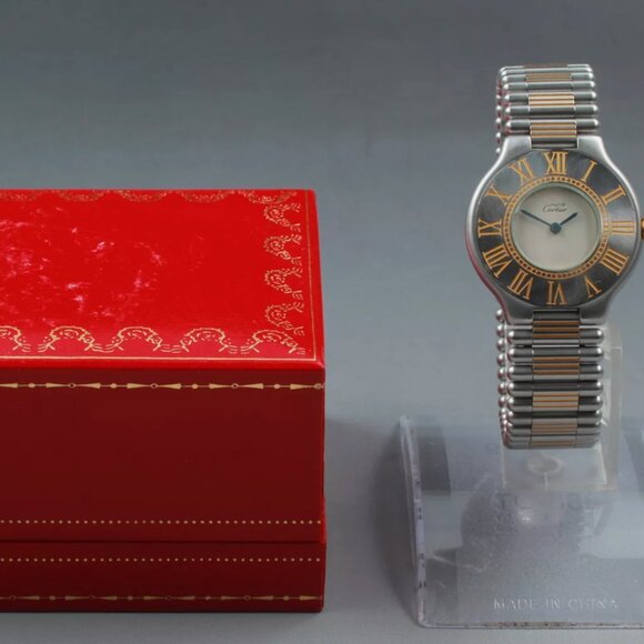 Ladies Cartier Must De 21 Watch w/ Box